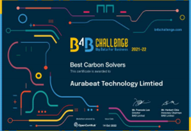 B4B Challenge - Best Carbon Reduction Solution